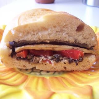 Smoky grilled veggies, rich tapenade, and tangy goat cheese make these sandwiches hearty and satisfying. A friend of mine made these and I loved them. By the next week, I was craving one of these delicious sandwiches. Smoky grilled veggies, rich tapenade, and tangy goat cheese make these sandwiches hearty and satisfying. A friend of mine made these and I loved them. By the next week, I was craving one of these delicious sandwiches.