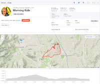 Première sortie en VTT !