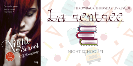 THROWBACK THURSDAY LIVRESQUE #78 : La rentrée
