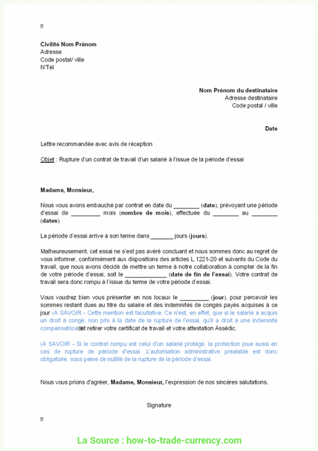 llettre inscription dérogatoire Idéal Modele Lettre Resiliation Bail Derogatoire Modèle Bail ...