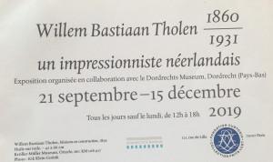 Fondation CUSTODIA   Willem Bastiaan Tholen-un impressionniste néerlandais à partir du 21 Septembre 2019