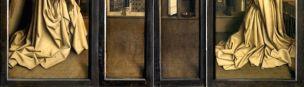 1432 Van Eyck Retable de Gand revers detail