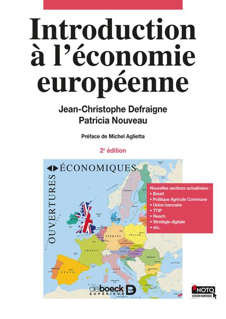 « Introduction à l'économie européenne » de Jean-Christophe Defraigne et Patricia Nouveau