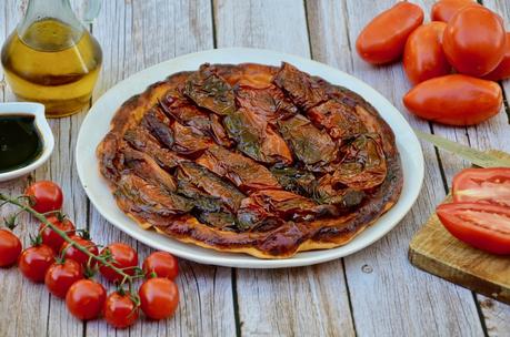 Tatin de tomates au balsamique