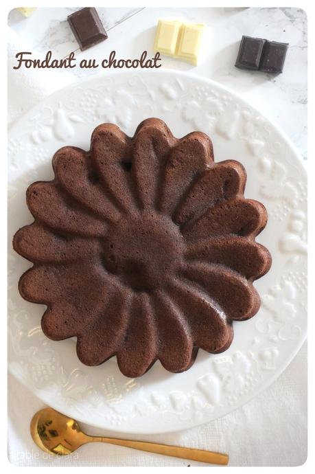 Fondant allégé au chocolat