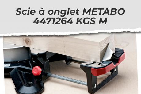 Scie à onglet METABO 4471264 KGS M Scie à onglet METABO 4471264 KGS M