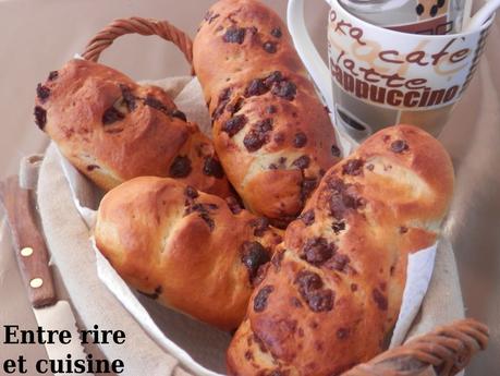Viennoiseries aux pépites de chocolat Viennoiseries aux pépites de chocolat