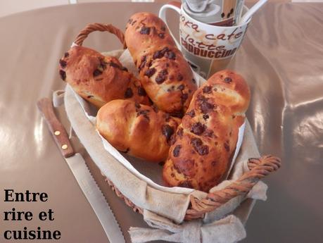 Viennoiseries aux pépites de chocolat Viennoiseries aux pépites de chocolat