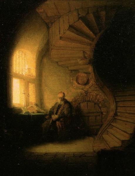 1632 The Philosopher in Meditation by Rembrandt
