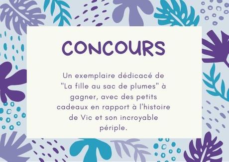 ***Concours*** Gagnez votre exemplaire dédidacé de La fille au sac de plumes !
