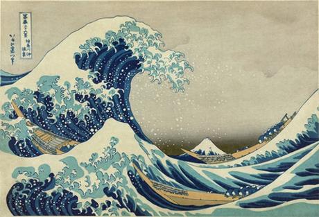 L’évolution de la grande vague de Kanagawa d’Okusai au fil du temps