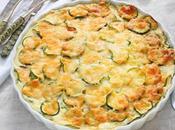 Tarte courgettes roquefort thermomix