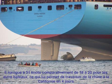 Divers - Un porte-conteneurs est un cargo