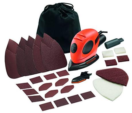 Comment nettoyer du marbre? Black + Decker KA161BC-QS Multi Ponceuse Électrique à fil 55 W