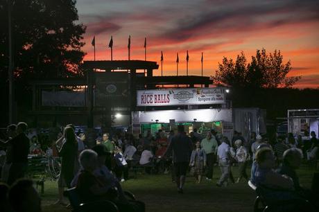 Une scène du festival italo-américain Mercer County, en septembre.