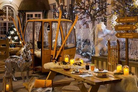 « Le Jardin Les Neiges » à l’Hôtel Barrière Le Normandy