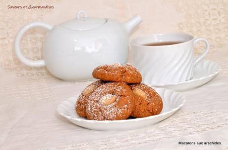 Macarons aux cacahuètes, recette algérienne. Macarons aux cacahuètes, recette algérienne.