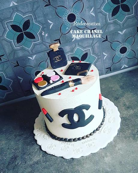 Gâteau Chanel maquillage Gâteau Chanel maquillage