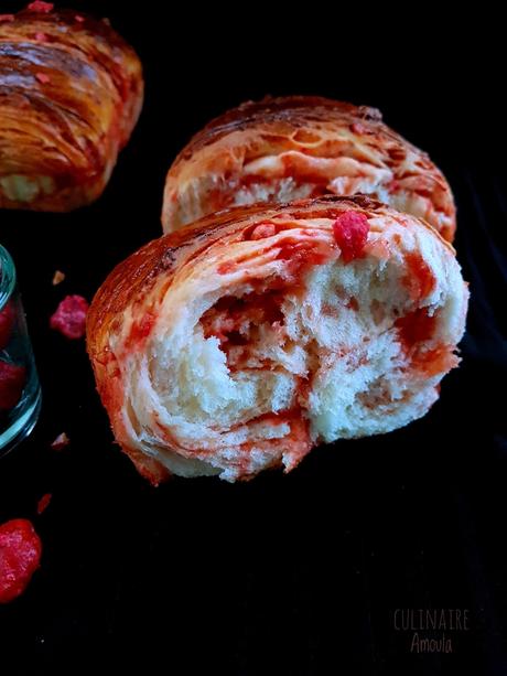 Brioche moelleuse aux pralines roses Brioche moelleuse aux pralines roses