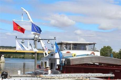 La nouvelle ligne maritime conteneurisée reliant les ports de Gron et Ho Chi Minh-Ville a inauguré Hinh anh 1