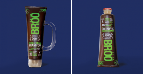 Idée de cadeau Bière.Le shampooing au goût de bière La meilleure idée de cadeau pour votre ami