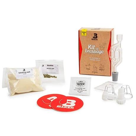 Idée Cadeau Bière. Kit Brassage Bière Maison Fabrication Bière Idée Cadeau Homme Femme Faire Sa Bière En Toute Simplicité B Maker 1 5l
