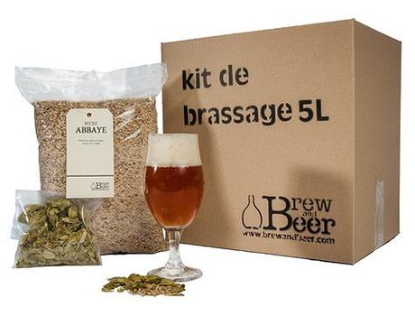 Idée de cadeau Bière. Kit de bière Beer Abbey Idée de cadeau France
