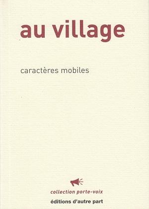 Au village, de Caractères mobiles