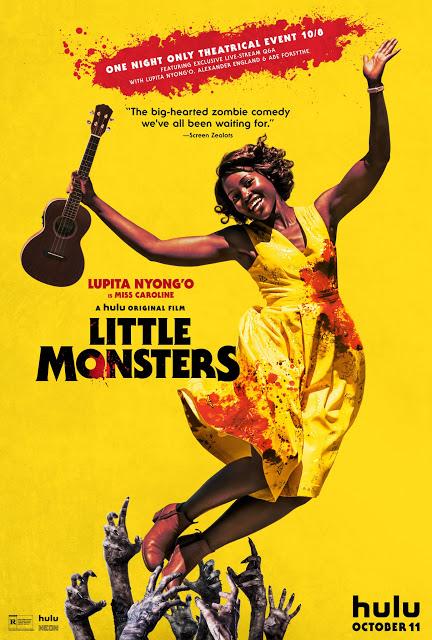 Affiches personnages US pour Little Monsters signé Abe Forsythe