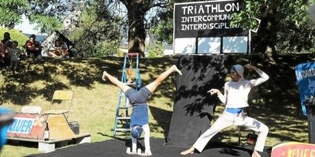 Wonder Suzie et Super Biscotte, duo très applaudi au parc de Limur.