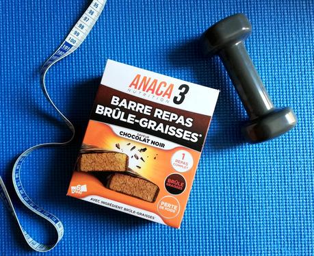 6 jours avec les barres repas brûle-graisses d'ANACA3 (code promo)