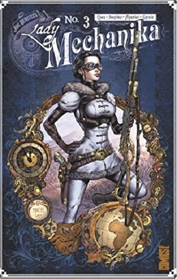 Couverture Lady Mechanika, tome 3 : La tablette des destinÃ©es