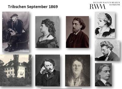 Les Voyageurs de l'Or du Rhin . Il y a 150 ans chez Richard Wagner à Tribschen.