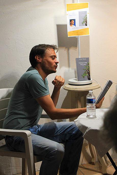 Une belle rencontre avec Cédric Totée à la librairie Elan Sud
