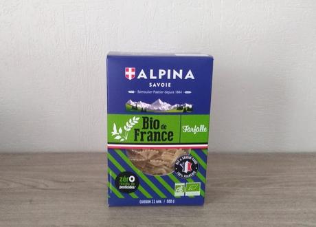 Pâtes bio de France (ALPINA SAVOIE)