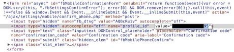 Piratage d’un compte Facebook avec juste un SMS Piratage d’un compte Facebook avec juste un SMS