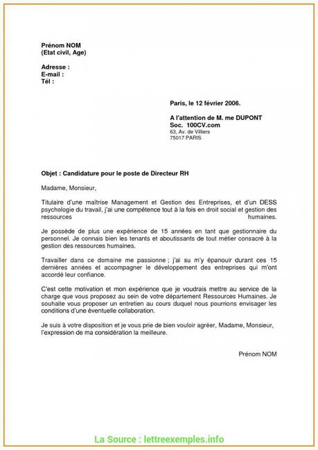 Exemple De Lettre De Recours Hierarchique Naturalisation ...