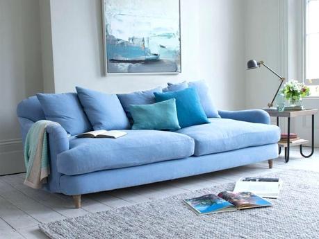 powder blue sofa powder blue leather sofa