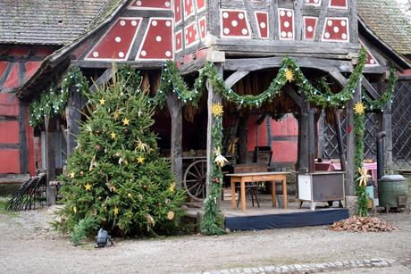 Sapin de Noël à l'Écomusée d'Alsace © French Moments