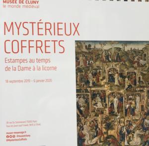«  »Mystérieux Coffrets » Estampes au temps de la Dame à la licorne 18 Septembre 2019 au 6 Janvier 2019