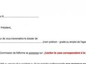 modele lettre maladie professionnelle fonction publique