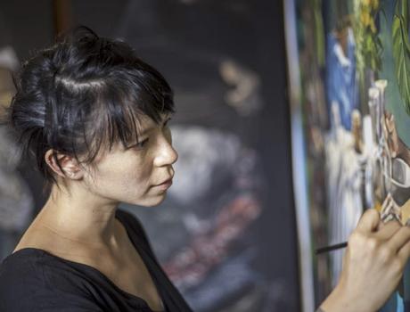 Rouge à l’Institut culturel Bernard Magrez