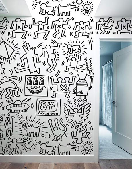 Stickboutik.com - stickers muraux Keith Haring fresque Symboles