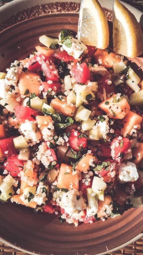 Taboulé au melon Taboulé au melon