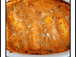 Quenelles coco, champignons