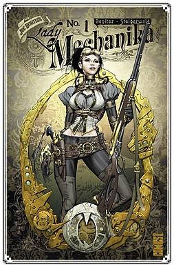 Couverture Lady Mechanika, tome 1 : Le mystÃ¨re du corps mÃ©canique, 1Ã¨re partie