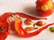 Poêlée Poivrons tomates farcies surprises (Vegan)