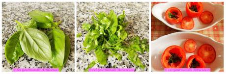 Poêlée de Poivrons et tomates farcies surprises (Vegan) Poêlée de Poivrons et tomates farcies surprises (Vegan)