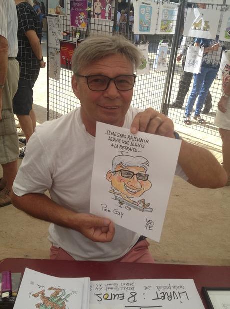 Festival de la caricature à Vinezac en Ardèche