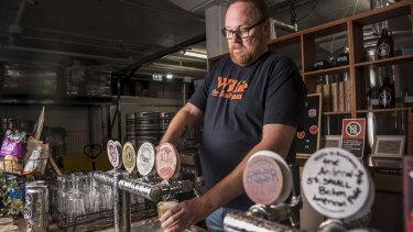 Patrick McInerney de Willie the Boatman Brewery.